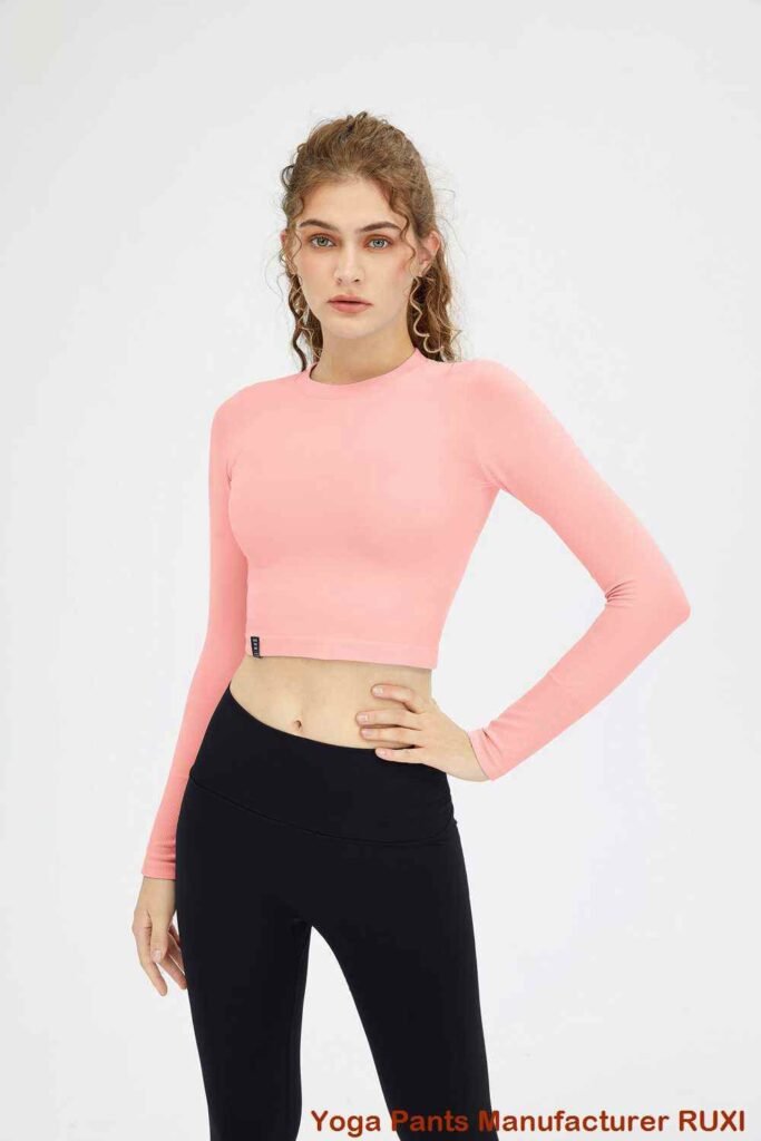 Pantalones cortos de ciclismo negros de cintura alta RUXI