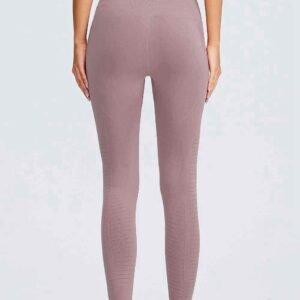 Pantalones de yoga acampanados de color gris RUXI es291
