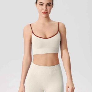 Leggings con bolsillos y forro polar acogedor RUXI es462