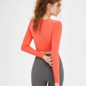 Pantalones de yoga acampanados con aberturas RUXI es350