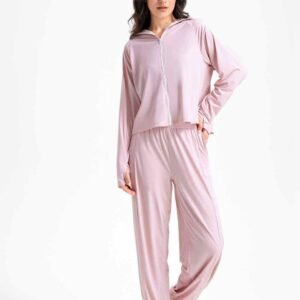 Leggings sin costuras con cintura alta y corte en V RUXI