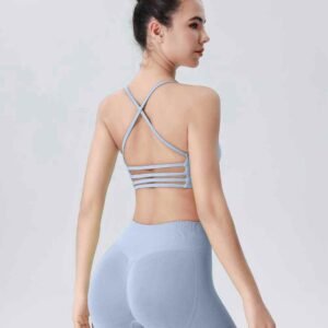 Leggings de yoga de cintura alta sin costuras Goddess RUXI