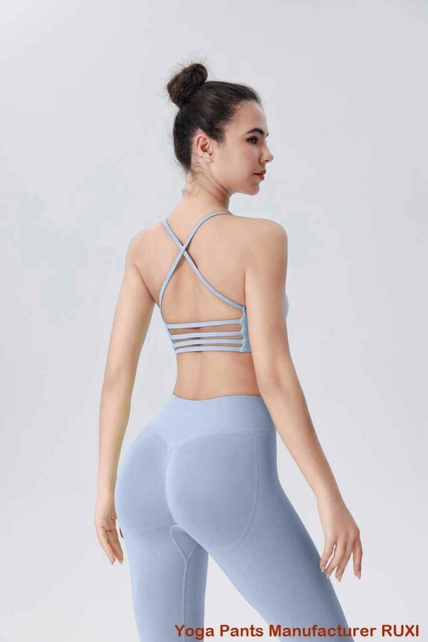 Leggings de yoga de cintura alta sin costuras Goddess RUXI
