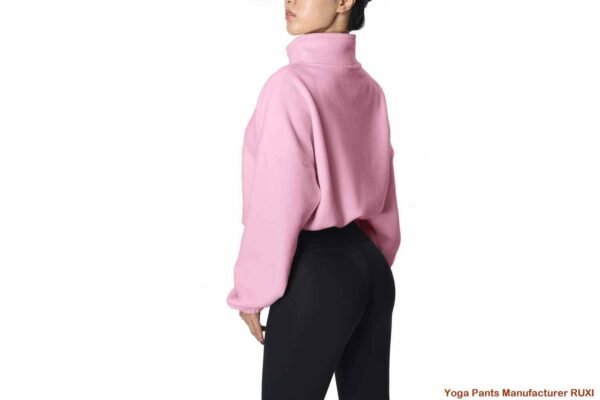 Pantalones de yoga con leggings acampanados cruzados RUXI