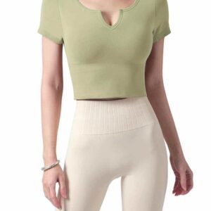 Pantalones de yoga de poliéster de alto rendimiento RUXI