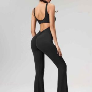 Estampado de leggings acampanados RUXI es537