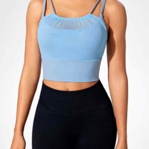 Pantalones de yoga gris oscuro para mujer RUXI es695
