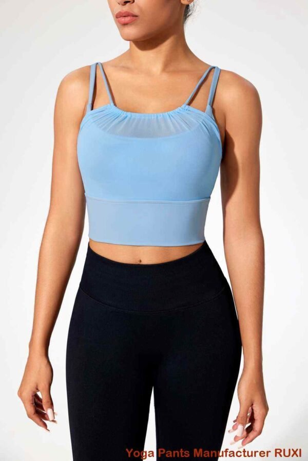 Pantalones de yoga gris oscuro para mujer RUXI es695