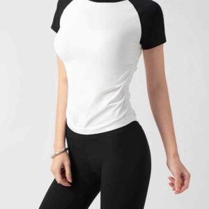 Pantalones elásticos de corte ajustado para mujer RUXI