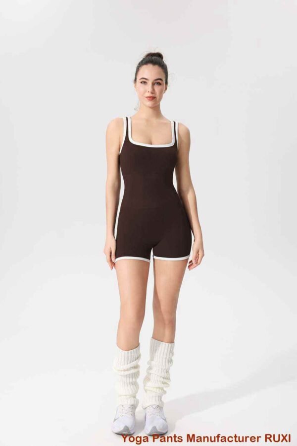 Leggings de yoga elásticos con ligero vuelo RUXI es507