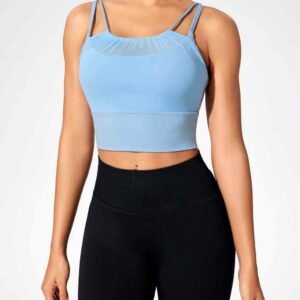 Leggings acampanados con corte en V para mujer RUXI es421