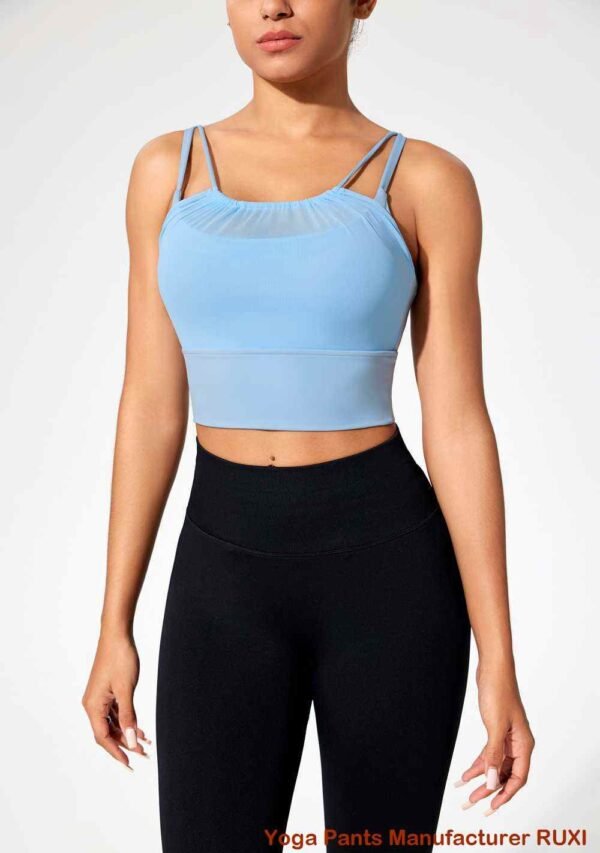 Leggings acampanados con corte en V para mujer RUXI es421