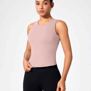 Pantalones de yoga acampanados rojos para mujer RUXI es583