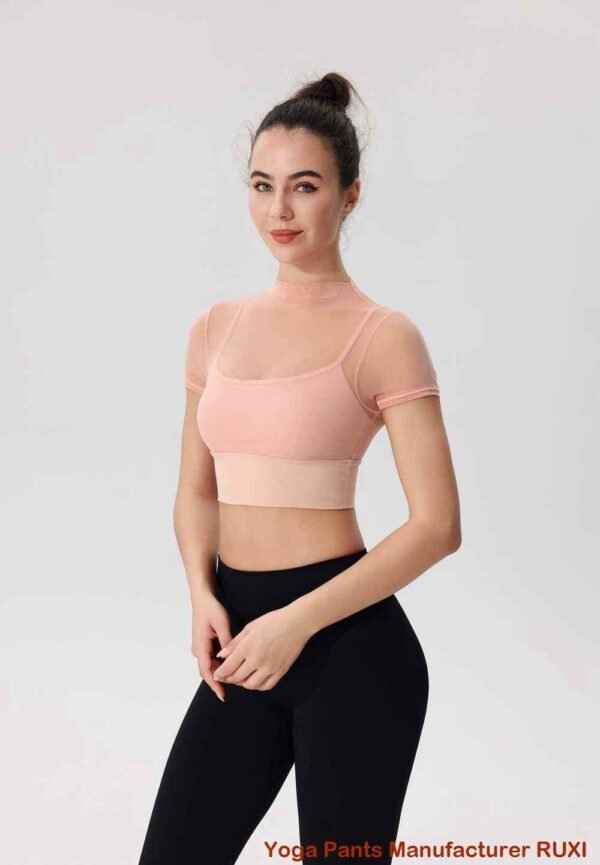 Blusas elegantes perfectas para pantalones de yoga RUXI