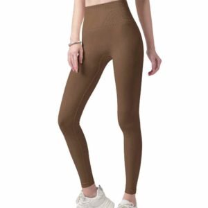 Pantalones capri de yoga con pierna ancha y ajuste cómodo