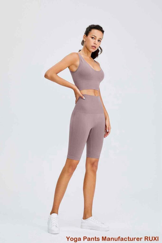 Pantalones cortos de levantamiento de pesas para mujer