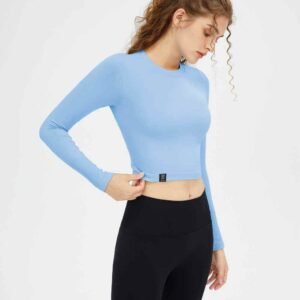 Pantalones de yoga con textura de panal para mujer RUXI
