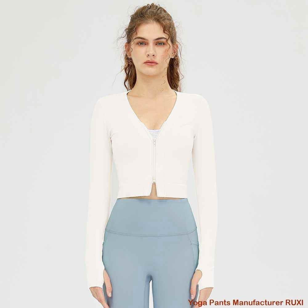 Pantalones cortos deportivos blancos para mujer RUXI