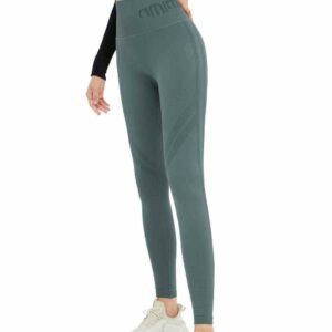 Leggings acampanados color gris oscuro para mujer RUXI