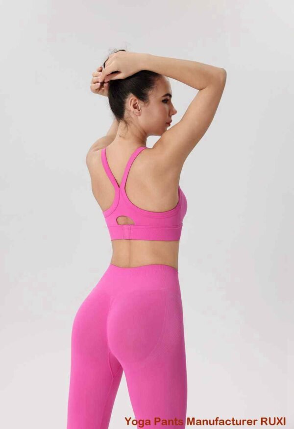 Leggings de cintura alta con forma de V para mujer RUXI