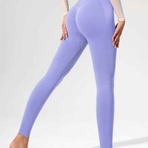 Pantalones de yoga negros de cintura alta Flare RUXI es475