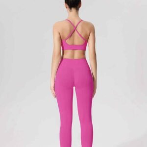 Leggings de yoga con estampado de leopardo para mujer RUXI