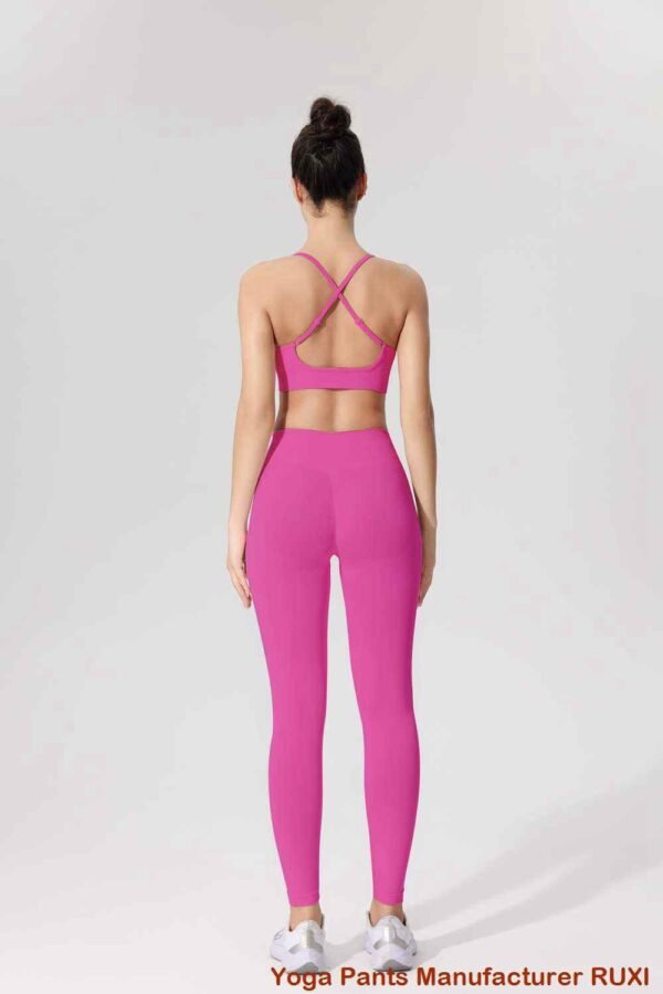 Leggings de yoga con estampado de leopardo para mujer RUXI
