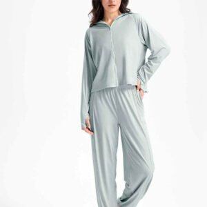 Leggings acampanados con abertura RUXI es239