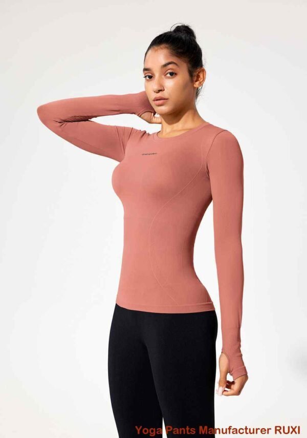 Pantalones de yoga de tiro bajo para mujer