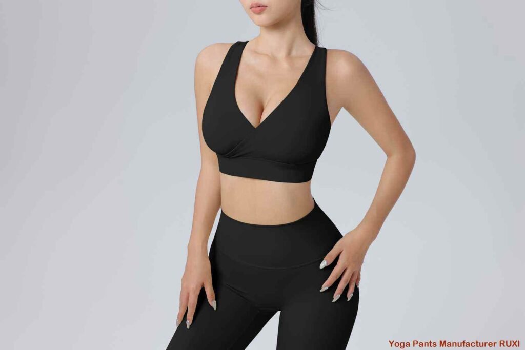 Pantalones cortos de fitness de cintura alta para mujer