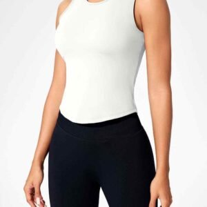Conjunto de leggings y top de gimnasio cómodos para mujer
