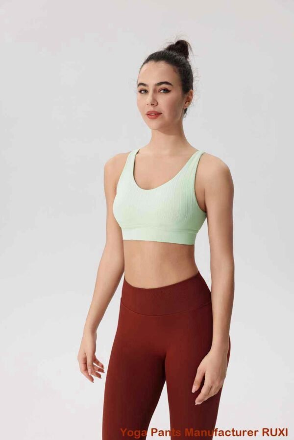Leggings grises con corte de bota RUXI es570