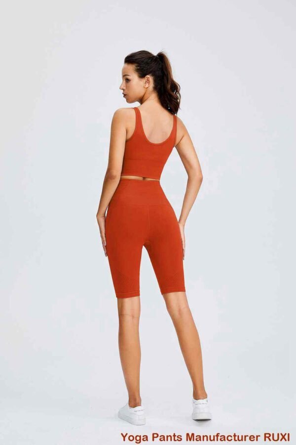 Conjunto de ropa de yoga premium para mujer RUXI es1177