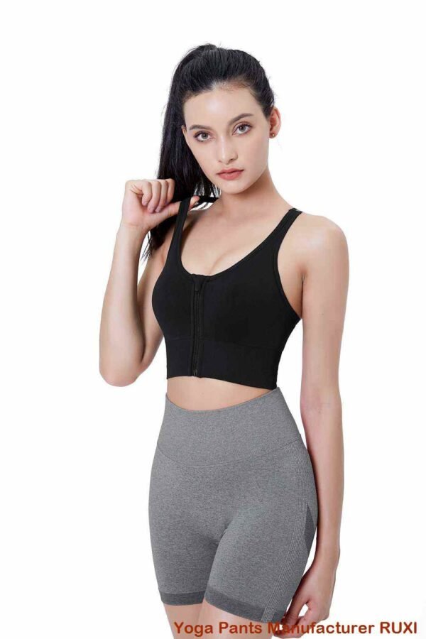 Pantalones de yoga de cintura alta color oliva RUXI es686