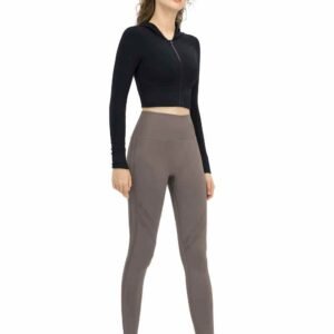 Leggings de yoga acampanados en forma de V RUXI es813