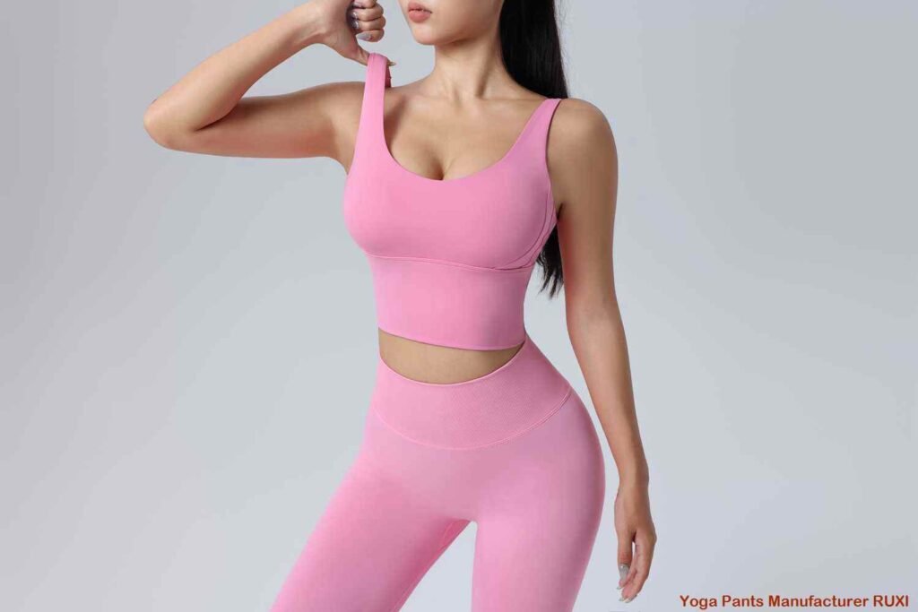 Pantalones cortos deportivos de licra para mujer RUXI