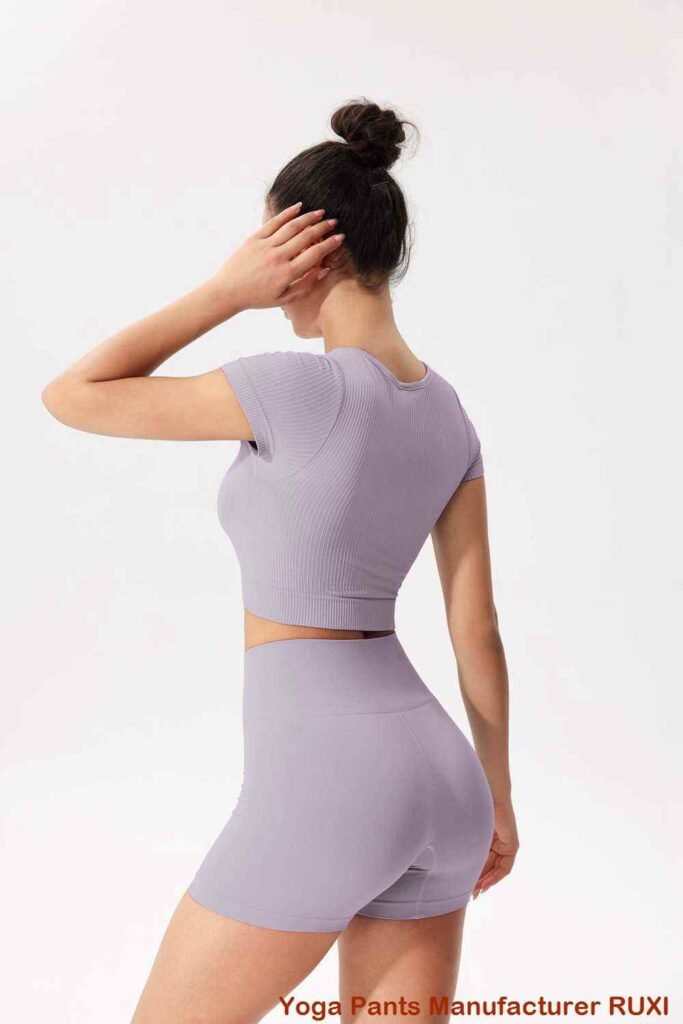 Pantalones cortos deportivos rojos para mujer RUXI es2039