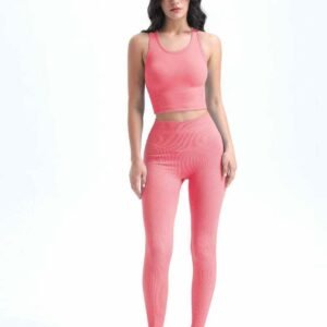 Leggings deportivos negros de alta calidad para mujer RUXI