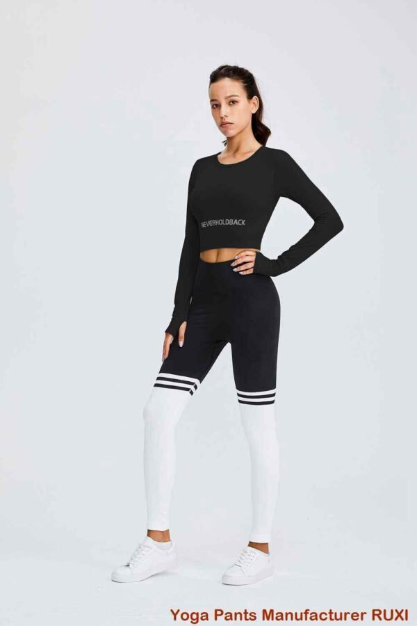 Leggings deportivos a rayas RUXI es412