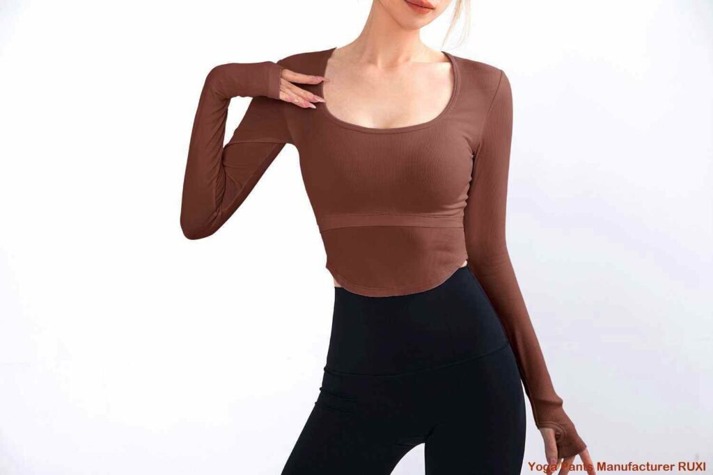 pantalones cortos de yoga que se ajustan al trasero RUXI