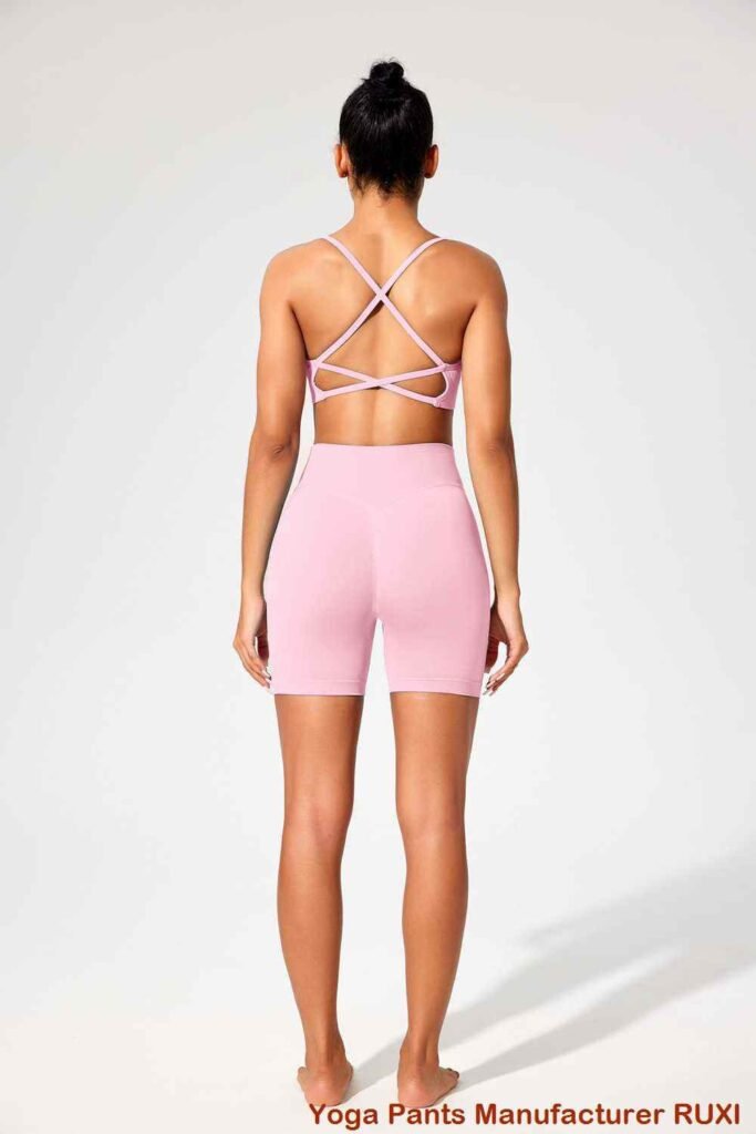 pantalones cortos de yoga ajustados RUXI es3765