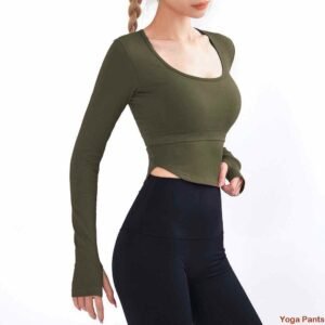 Pantalones de yoga con pernera acampanada y bolsillos RUXI
