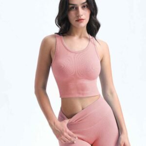 Leggings con fruncido en la espalda para mujer RUXI es719