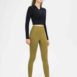 Mujer sexy en pantalones de yoga RUXI es1394