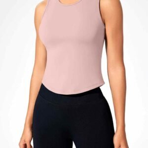 Pantalones de yoga con abertura lateral y ajuste cómodo