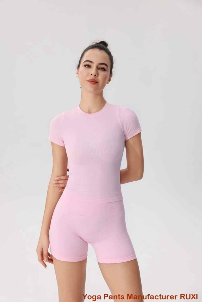 Pantalones de yoga con shorts incorporados RUXI es3943