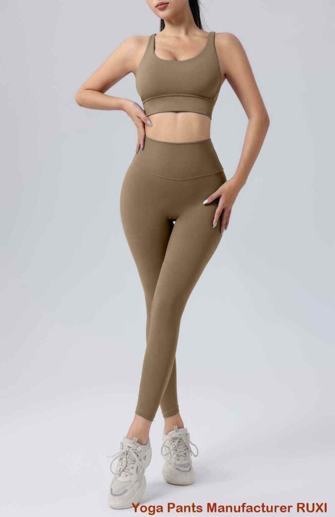 Pantalones cortos y pantalones de yoga de ajuste cómodo