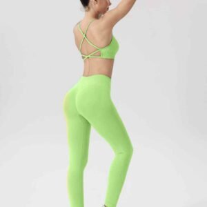 Leggings de yoga con lazos RUXI es1094