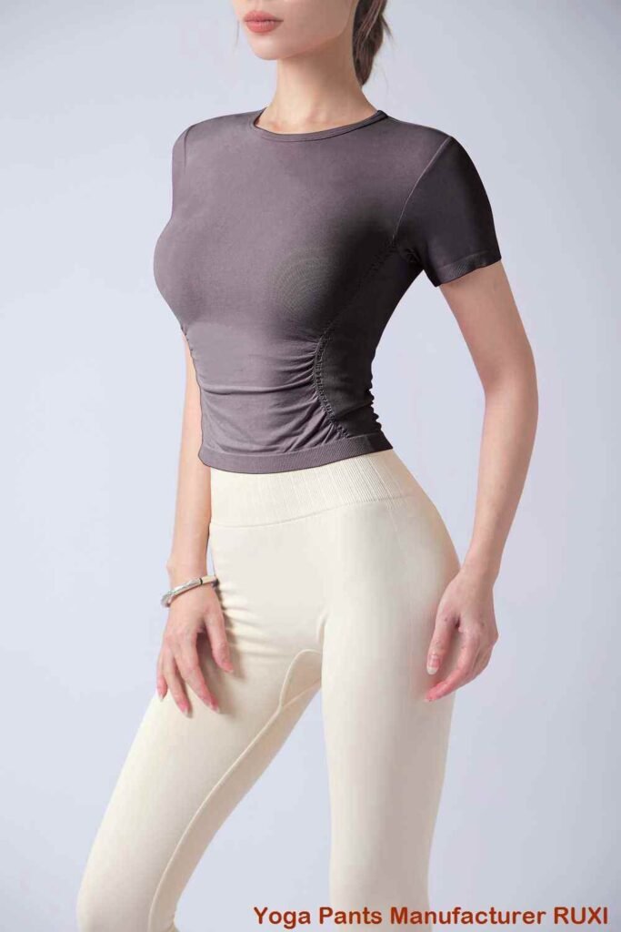 pantalones cortos de yoga para gimnasio RUXI es3958