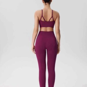 Pantalones elásticos de corte ajustado para mujer RUXI